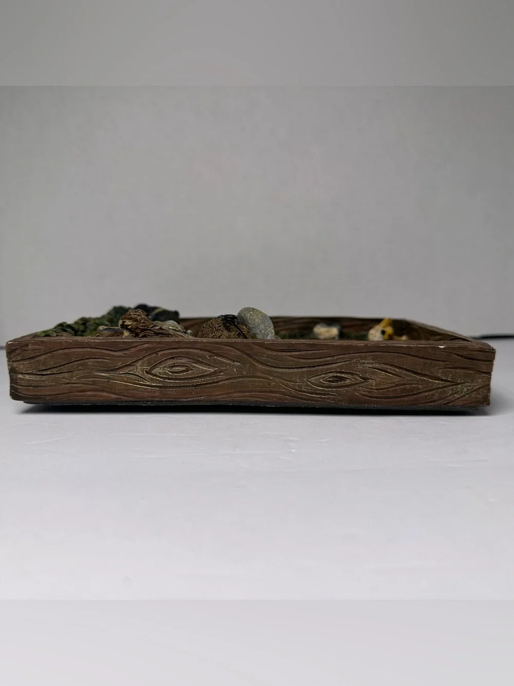 Rustic 3D Teddy Black Bear Picture Frame Woodland Cabin Lodge Hunting Decor USA